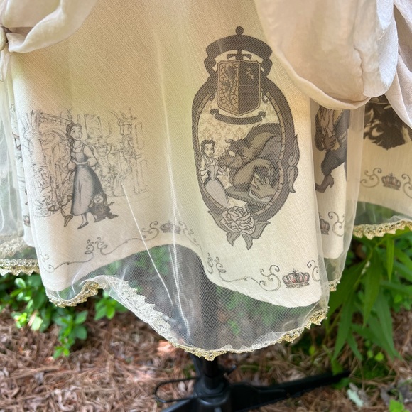 Secret Honey Disney Belle Yellow dress Dance Beauty and the Beast Cosplay Tagged - Picture 13 of 14